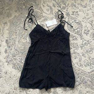 Zara black romper